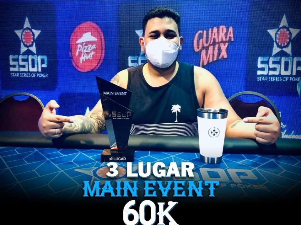 Fio Rocha, 3º Colocado no Torneio do Main Event do SSOP 2021!