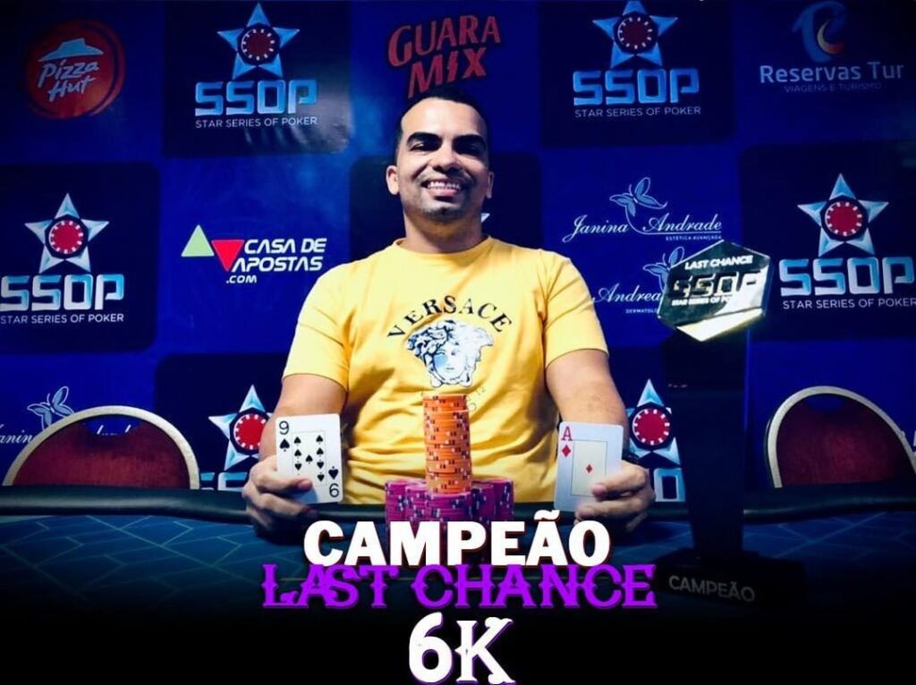 Octavio Junior, Campeão do Torneio Last Chance 6K no SSOP 2021