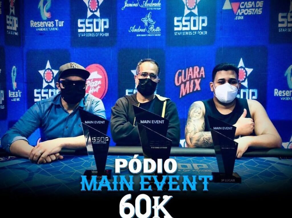 Campeões no Torneio do Main Event do SSOP 2021!